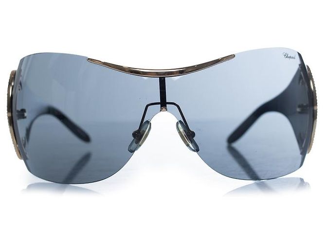 Chopard, SCH 748S Crystal shield sunglasses Black - view 2