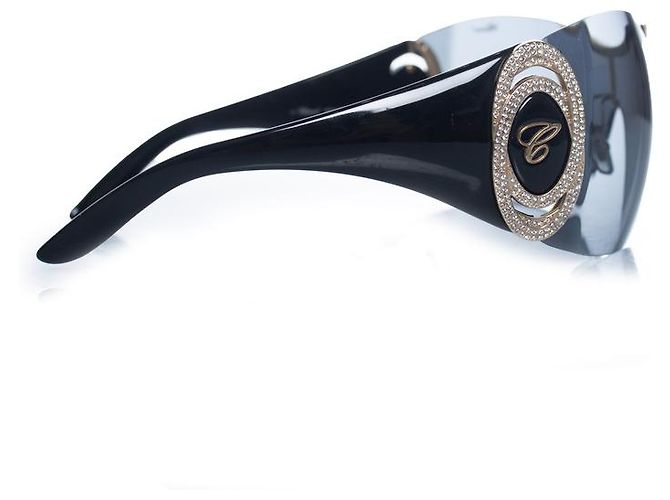 Chopard, SCH 748S Crystal shield sunglasses Black - view 5