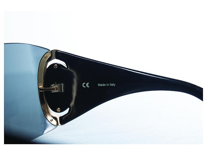 Chopard, SCH 748S Crystal shield sunglasses Black - view 8