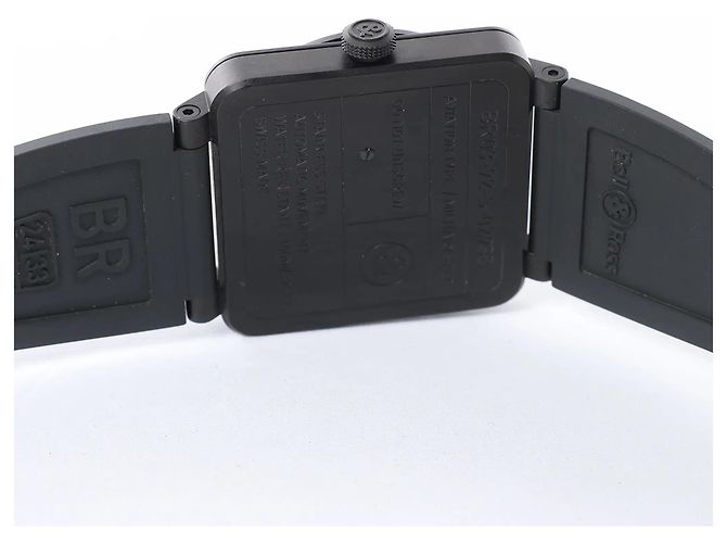 Orologio Bell & Ross Phantom BR03-92-S 02938 SS & Rubber AT con quadrante nero - vista 10