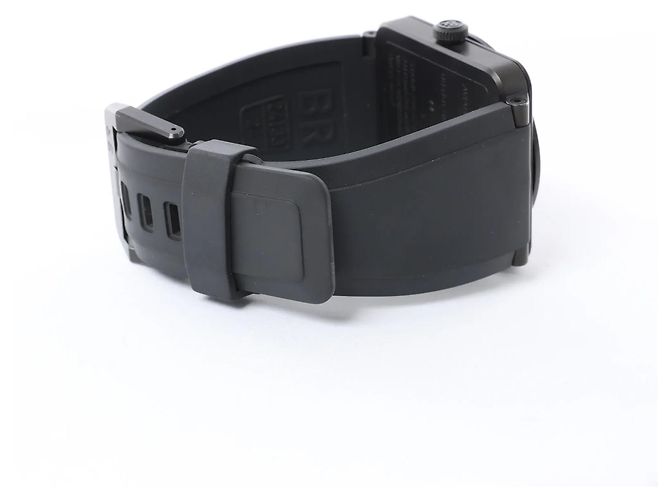 Orologio Bell & Ross Phantom BR03-92-S 02938 SS & Rubber AT con quadrante nero - vista 7