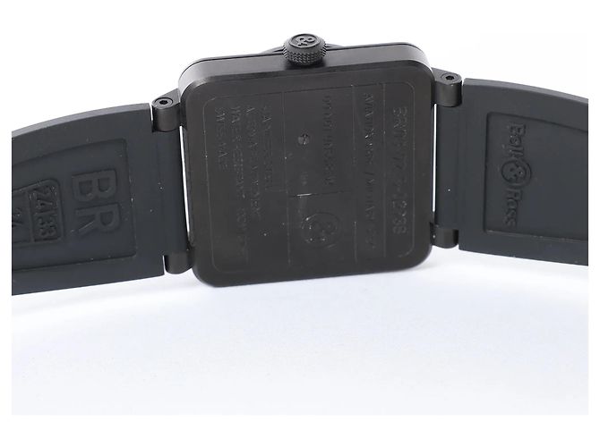 Orologio Bell & Ross Phantom BR03-92-S 02938 SS & Rubber AT con quadrante nero - vista 9