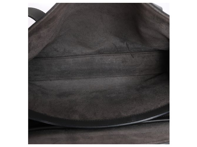 Céline Celine Sac 16 Medium Borsa a tracolla in pelle Grigia Grigio - vista 10