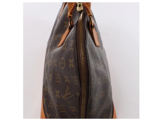 Borsa a mano Louis Vuitton Alma PM Monogram Canvas in marrone M51130 - vista 5