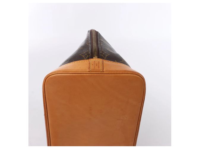Borsa a mano Louis Vuitton Alma PM Monogram Canvas in marrone M51130 - vista 9