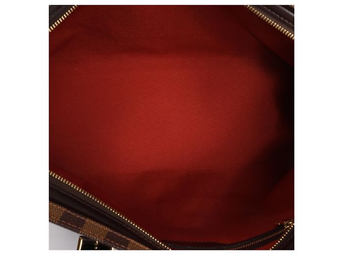 Borsa a tracolla Louis Vuitton Chelsea Damier Ebene Marrone N51119 Rosso - vista 10