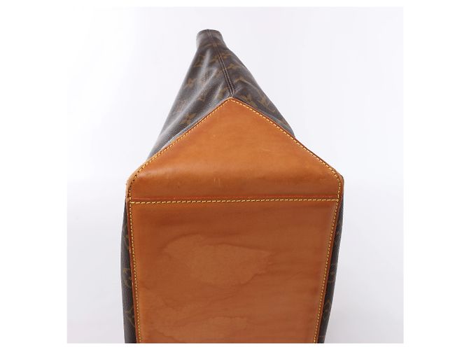 Borsa a tracolla Louis Vuitton Cabas Mezzo Monogram Canvas Brown M51151 Marrone - vista 9