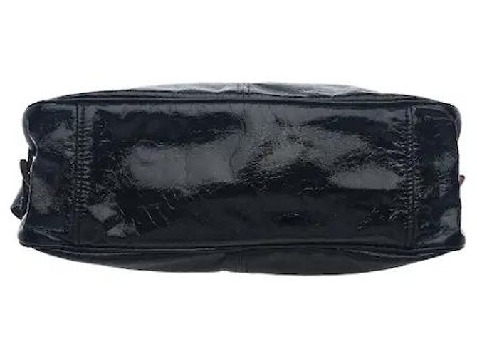 A leather shoulder bag showcasing smooth leather material and Prada's signature triangle logo. Its compact yet practical interior storage structure makes it easy to separately store belongings, and - view 3