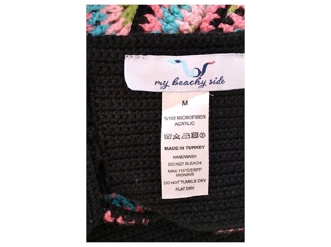 Autre Marque Top recto negro MY BEACHY SIDE - vista 7