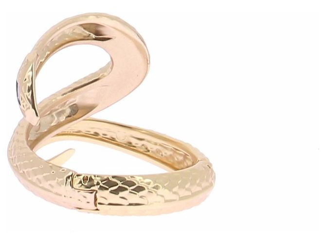 Roberto Cavalli Bracciale serpente dorato D'oro - vista 3