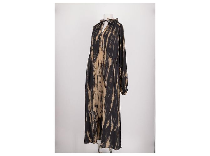 Autre Marque MES DEMOISELLES Maxikleid Schwarz Viscose - Ansicht 4