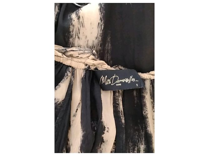 Autre Marque MES DEMOISELLES Maxikleid Schwarz Viscose - Ansicht 7