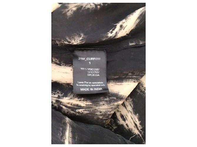 Autre Marque MES DEMOISELLES Maxikleid Schwarz Viscose - Ansicht 8