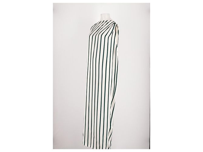Autre Marque BONDI BORN Seidenkleid Weiß - Ansicht 4