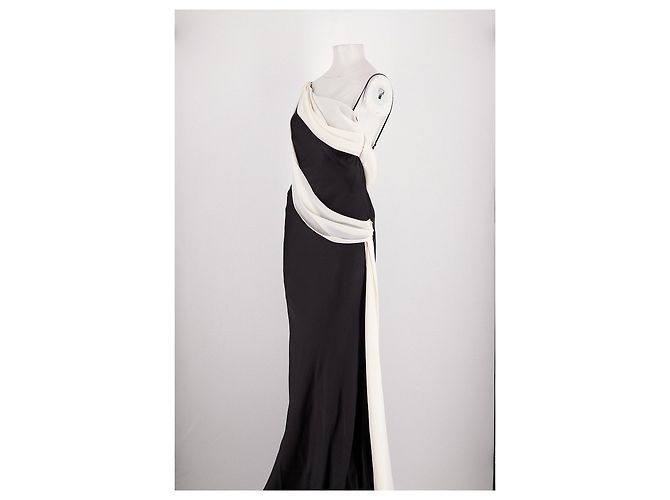 Autre Marque ARCINA ORI Weißes Kleid mit geradem Schnitt - Ansicht 4