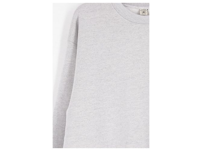 Autre Marque SPORTY & RICH Baumwollpullover Grau L - Ansicht 3