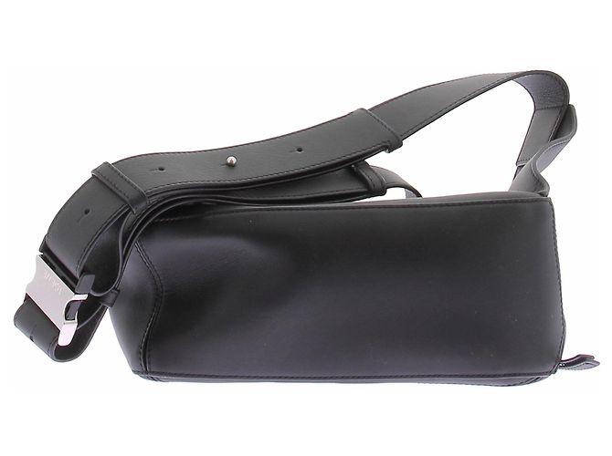 Borsa a tracolla Loewe in pelle nera Nero - vista 3
