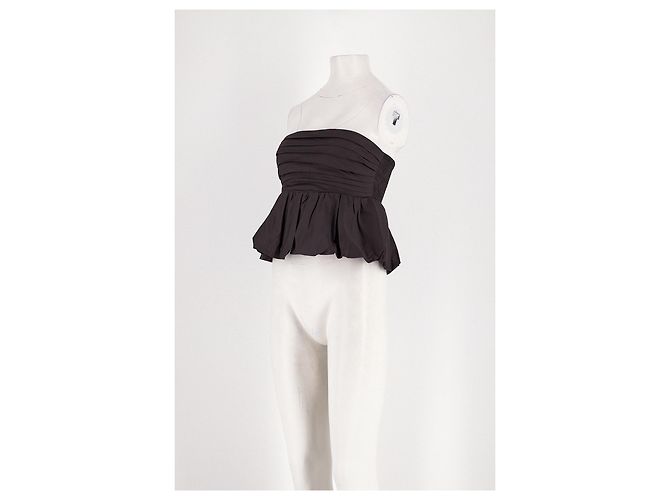 Autre Marque Top de algodón negro ROAME XS - vista 4