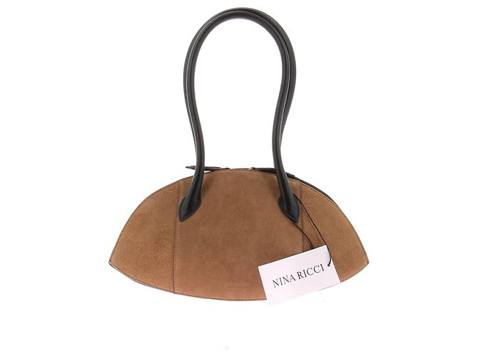 Nina Ricci Borsa Le Bal Bag Médium Camoscio Cammello - vista 3