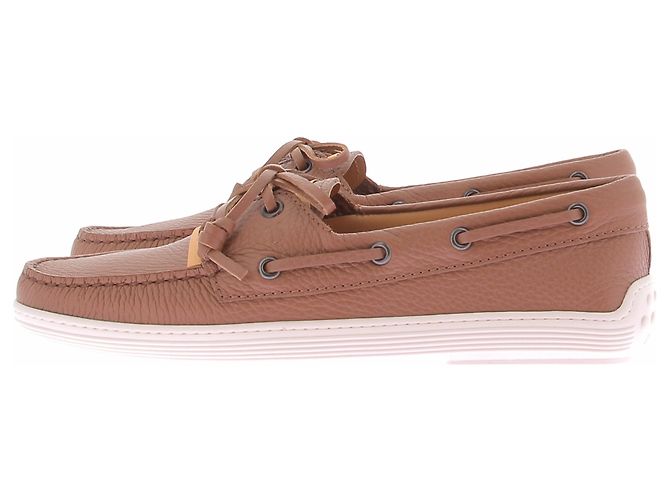 Tod's Bootsschuhe aus Leder Braun - Ansicht 2