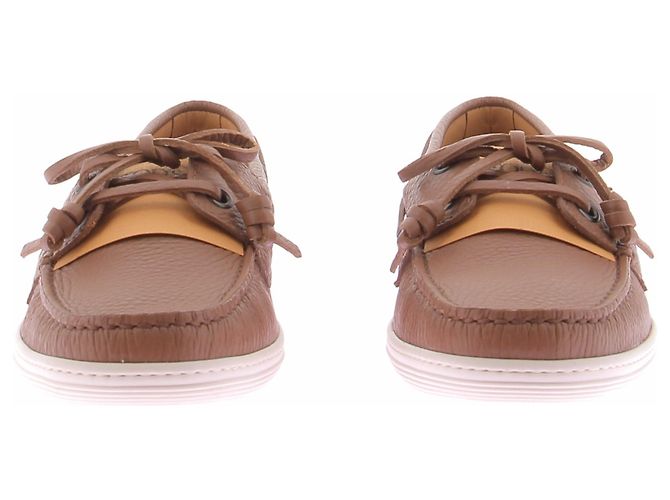Tod's Bootsschuhe aus Leder Braun - Ansicht 3