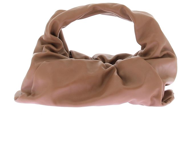 Bottega Veneta Mini borsa a mano in pelle marrone Cammello - vista 3