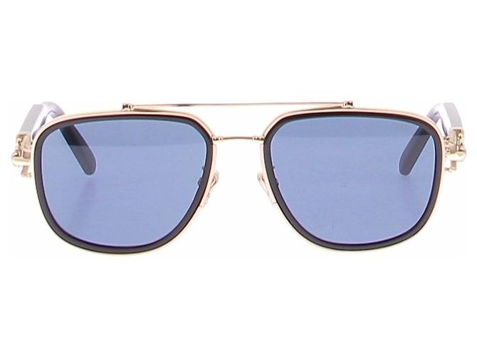 Fred Sonnenbrille Gold und Schwarz - Ansicht 2