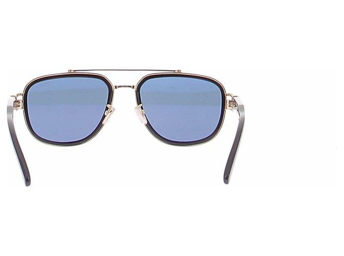 Fred Sonnenbrille Gold und Schwarz - Ansicht 3