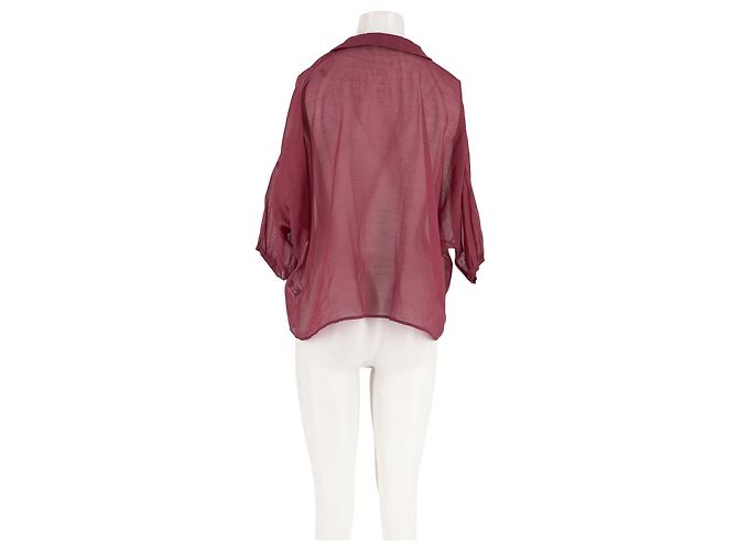 Camisa roja holgada M Missoni - vista 6