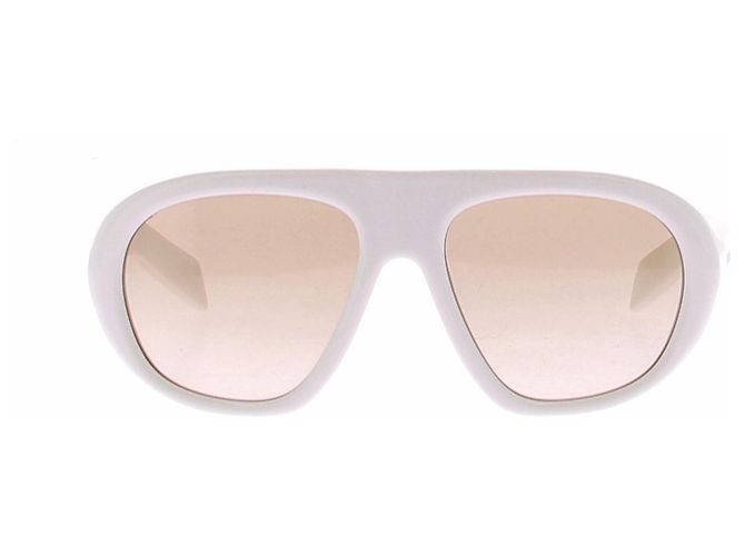 Prada Occhiali da sole bianchi SPRVC05 Bianco - vista 2