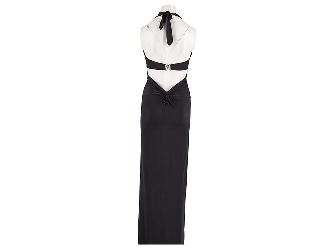 Autre Marque Vestido maxi negro I.AM.GIA - vista 6
