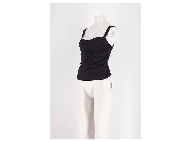 Top in cotone nero Reformation - vista 4