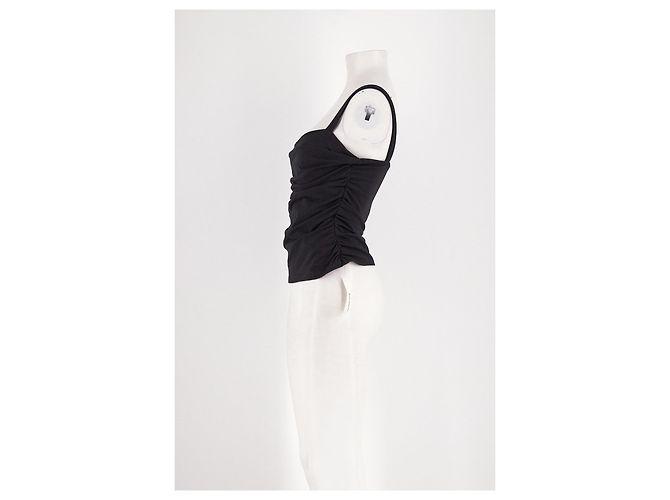 Top in cotone nero Reformation - vista 5