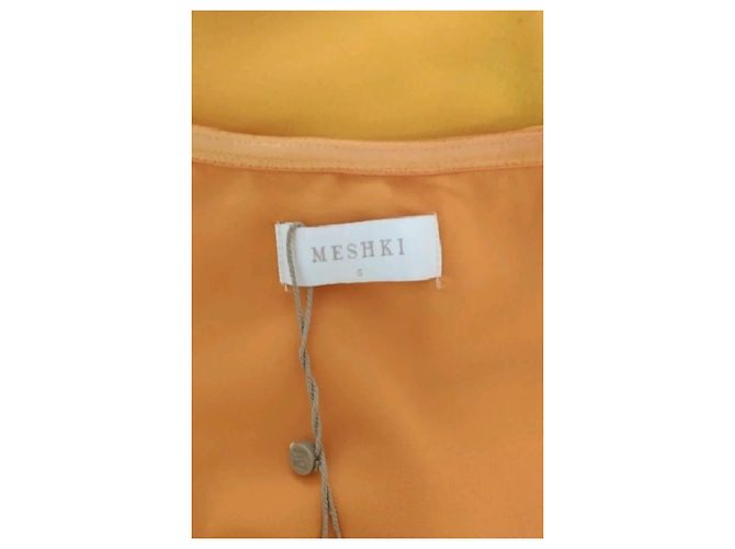 Autre Marque MESHKI Langes oranges Kleid - Ansicht 7