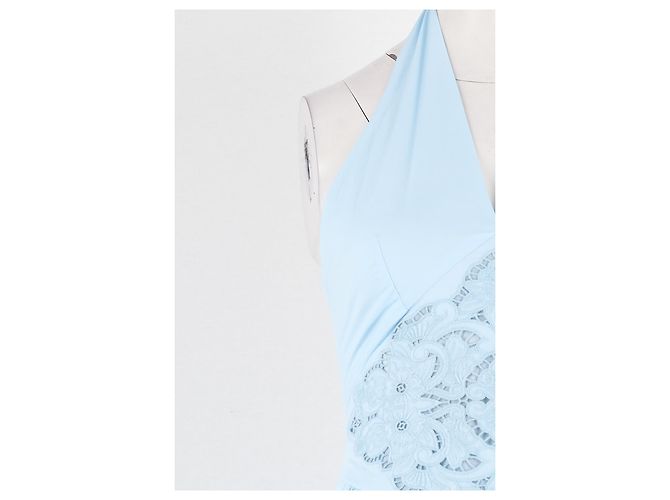 Autre Marque Abito in cotone blu ROAME - vista 3