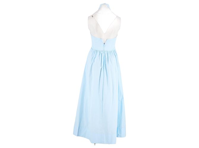Autre Marque Abito in cotone blu ROAME - vista 6