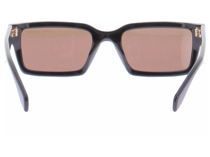 Marc Jacobs Marc Black Sonnenbrille Schwarz Kunststoff - Ansicht 3