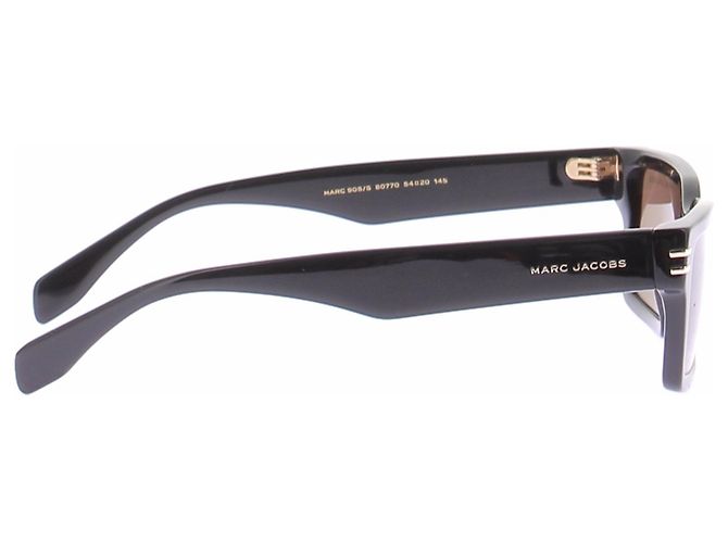 Marc Jacobs Marc Black Sonnenbrille Schwarz Kunststoff - Ansicht 4