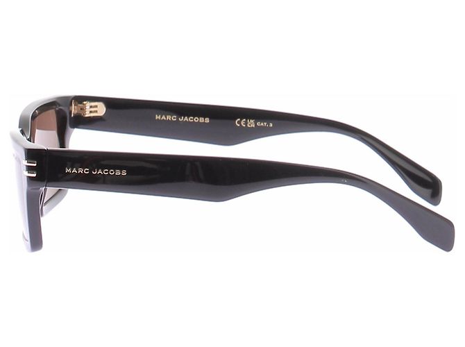 Marc Jacobs Marc Black Sonnenbrille Schwarz Kunststoff - Ansicht 5