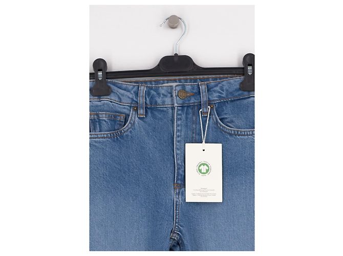 Jeans SéZane in cotone blu - vista 2