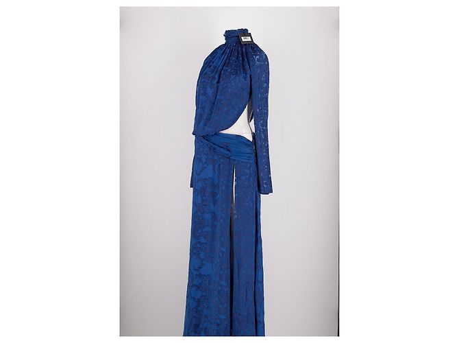 Autre Marque MUMA Langes blaues Kleid - Ansicht 4