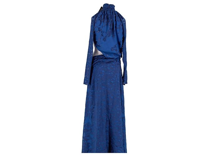 Autre Marque MUMA Langes blaues Kleid - Ansicht 6