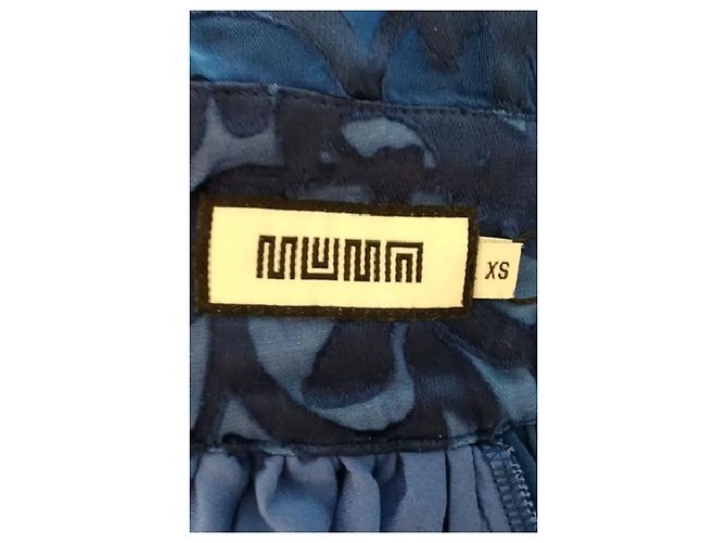 Autre Marque MUMA Langes blaues Kleid - Ansicht 7
