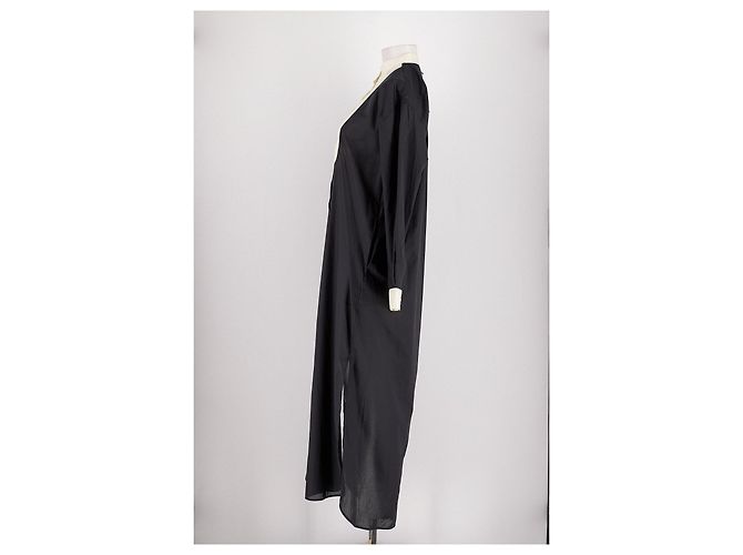 Autre Marque SESSEI Baumwollkleid schwarz - Ansicht 5