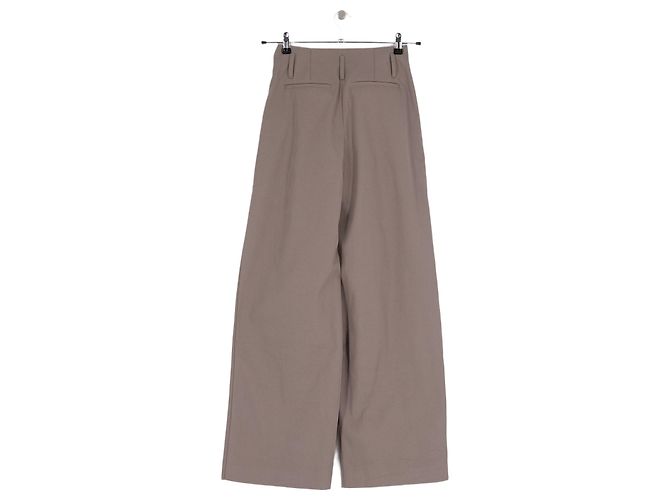 Pantalones de algodón beige SéZane - vista 4