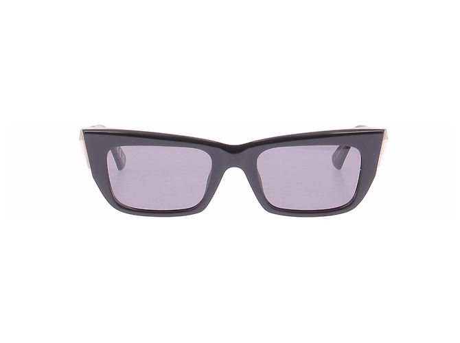 Nina Ricci Occhiali da sole neri e oro SNR486 Nero - vista 2