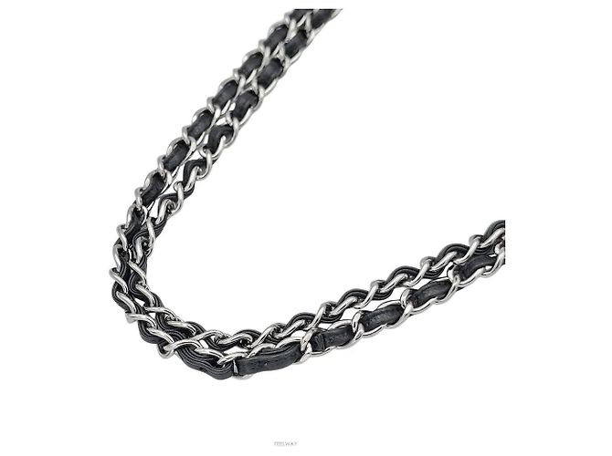 Chanel Caviar Classic Jumbo in pelle nera Nero - vista 3
