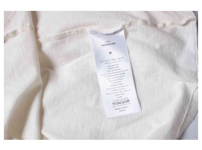 Christian Dior, camiseta estampada J adior Blanco - vista 5