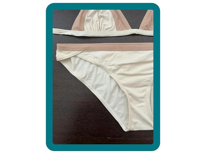 Bicolor Hermès Bikini in Größe 40 - Ansicht 6