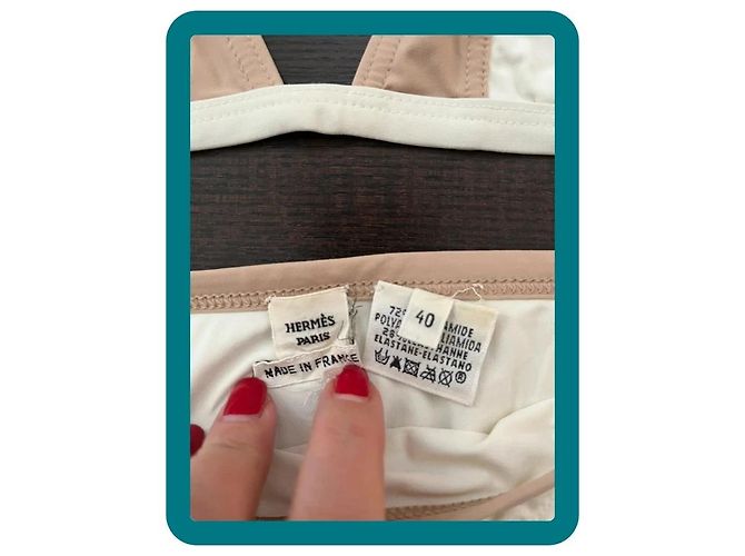 Bicolor Hermès Bikini in Größe 40 - Ansicht 8